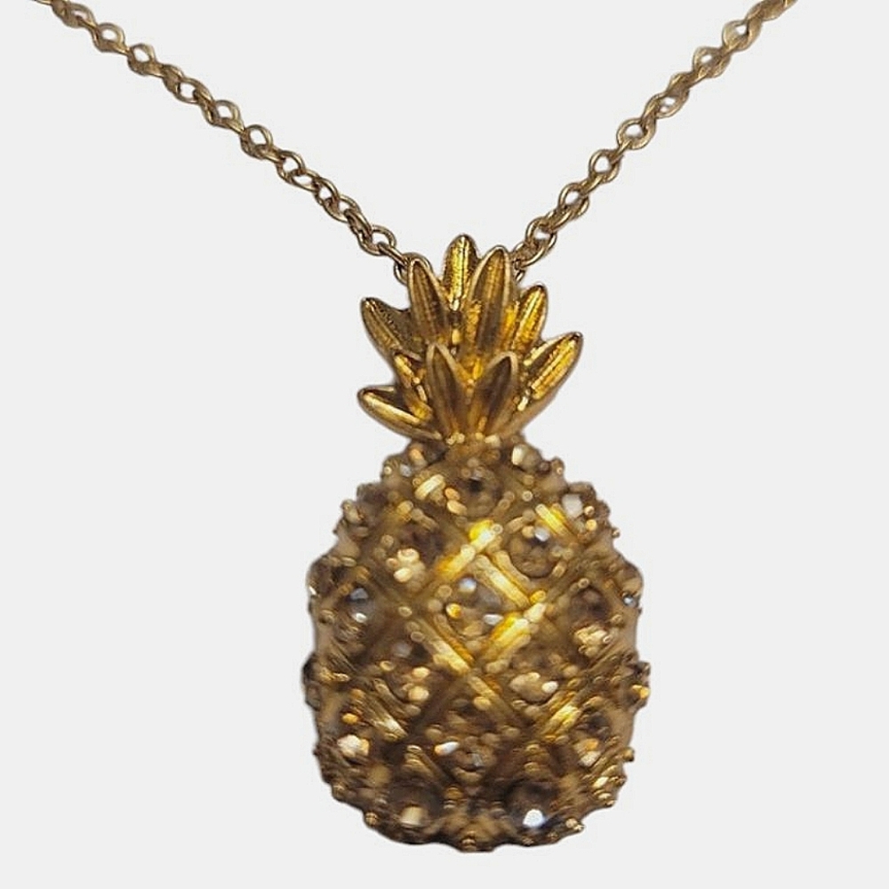 J. Crew Necklace w/ Pineapple Pendant